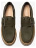 Clarks Leder-Mokassins "Linoso" in Khaki