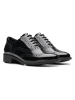 Clarks Skórzane trzewiki "Havisham" w kolorze czarnym