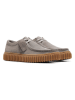 Clarks Leder-Mokassins "Torhill" in Grau