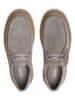 Clarks Leder-Mokassins "Torhill" in Grau