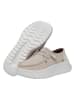 Hey Dude Slipper "Wendy Peak Chambray" in Creme