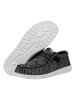 Hey Dude Slipper "Wally Sport" in Schwarz/ Weiß