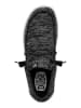 Hey Dude Slipper "Wally Sport" in Schwarz/ Weiß