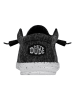 Hey Dude Instappers "Wally Sport" zwart/wit