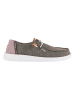 Hey Dude Slipper "Wendy Chambray Boho" in Grau