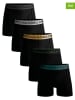Muchachomalo 5er-Set: Boxershorts in Schwarz