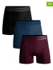 Muchachomalo 3-delige set: boxershorts donkerblauw/bordeaux/zwart