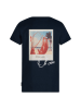 Retour Shirt "Damon" in Dunkelblau