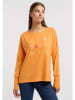 ELBSAND Longsleeve "Ingiara" in Orange