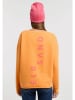 ELBSAND Sweatshirt "Riane" oranje