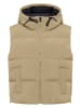 ELBSAND Doorgestikte bodywarmer "Tari" beige