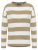 ELBSAND Longsleeve "Milia" beige/wit