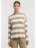 ELBSAND Longsleeve "Milia" beige/wit