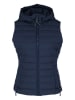 ELBSAND Doorgestikte bodywarmer "Cara" donkerblauw