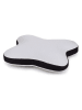 Vitapur Hoofdkussen "Butterfly" wit/grijs - (B)54 x (H)13,5 x (D)45 cm
