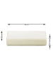 Vitapur Kopfkissen ''MemoDream'' in Gelb - (B)52 x (H)11,5 x (T)32 cm