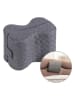 Vitapur Kniekissen ''Vitaspine'' in Grau - (B)26,5 x (H)18 x (T)19,5 cm