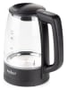 ROSMARINO Wasserkocher ''Vitalia'' in Schwarz - 1,7 l