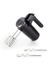 ROSMARINO Handmixer "Vitalia" zwart - (L)18,5 x (B)22 cm