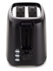 ROSMARINO Toaster ''Vitalia'' in Schwarz - (B)23 x (H)17,5 x (T)14 cm