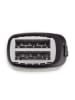 ROSMARINO Toaster ''Vitalia'' in Schwarz - (B)23 x (H)17,5 x (T)14 cm