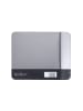 ROSMARINO Küchenwaage ''Infinity'' in Silber - (B)22,5 x (H)2,15 x (T)17,8 cm