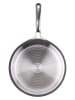 ROSMARINO Pfannkuchenpfanne ''Diamond'' in Grau - Ø 28 cm