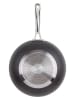 ROSMARINO Wokpfanne ''Diamond'' in Grau - Ø 28 cm