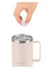 ROSMARINO Kubek termiczny "MegaCup" w kolorze jasnoróżowym - 900 ml