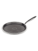 ROSMARINO Pfannkuchenpfanne ''Hexapro'' in Silber - Ø 28 cm