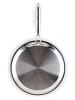 ROSMARINO Pfannkuchenpfanne ''Hexapro'' in Silber - Ø 28 cm