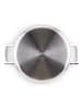 ROSMARINO 2tlg. Set: Kochtopf ''Hexapro'' in Silber - 3,7 l