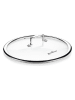 ROSMARINO Topfdeckel ''Hexapro'' in Silber - Ø 28 cm