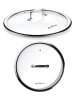ROSMARINO Topfdeckel ''Hexapro'' in Silber - Ø 28 cm