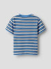name it Shirt "Jellan" blauw/wit/zwart