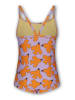 The New Chapter Badeanzug "Yua" in Lila/ Orange