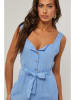 Le Monde du Lin Leinen-Jumpsuit in Hellblau