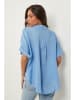 Le Monde du Lin Leinen-Bluse in Hellblau