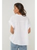 Le Monde du Lin Leinen-Shirt in Weiß