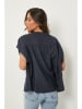 Le Monde du Lin Leinen-Shirt in Dunkelblau