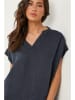 Le Monde du Lin Leinen-Shirt in Dunkelblau