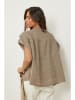 Le Monde du Lin Leinen-Shirt in Taupe