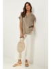 Le Monde du Lin Linnen shirt taupe