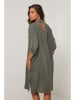 Le Monde du Lin Leinen-Kleid in Khaki