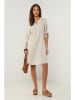 Le Monde du Lin Linnen jurk beige