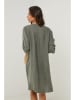 Le Monde du Lin Leinen-Kleid in Khaki