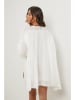 Le Monde du Lin Kleid in Weiß