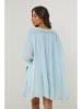 Le Monde du Lin Kleid in Hellblau