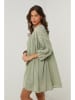 Le Monde du Lin Kleid in Salbei