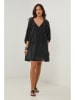 Le Monde du Lin Kleid in Schwarz